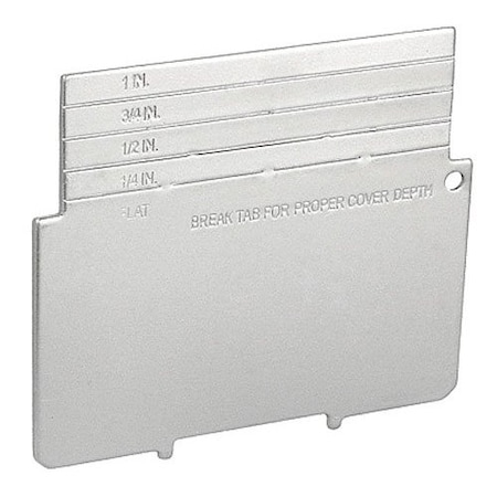 Southwire Device Ring, NOVAL Accessory, Galvanized Steel LVP51